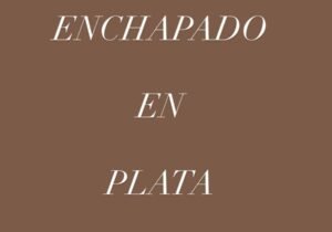 Enchapado en Plata 925
